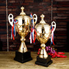 New electroplating metal trophy alloy trophy customs sports campaign trophy craftsmanship manufacturer wholesale