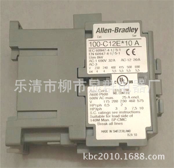 AB  接触器 100-C12E*10 100-C12E*01 DC24V
