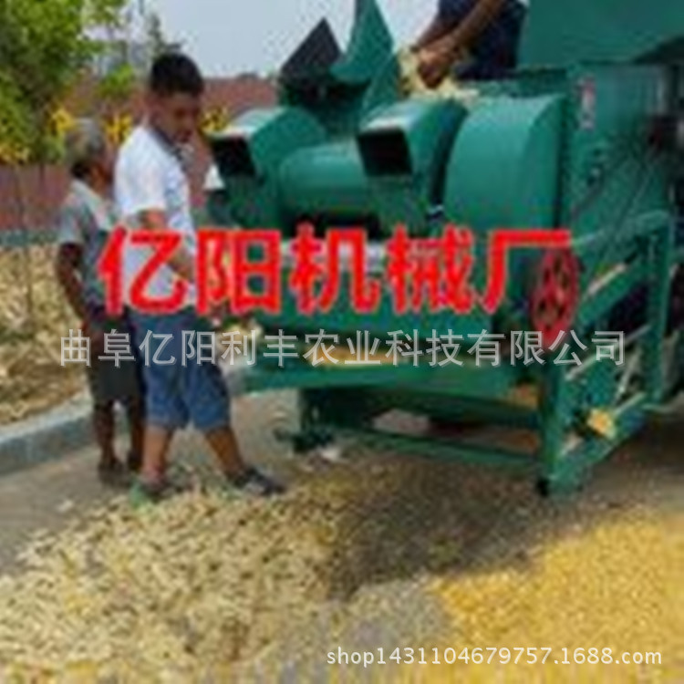新款自动上料玉米脱粒机  18年优质全自动大型玉米脱粒机