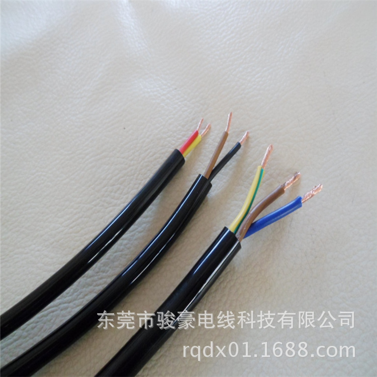 高温线厂家供应电源线  高温硅胶护套线 接地线 电子连接线材加工