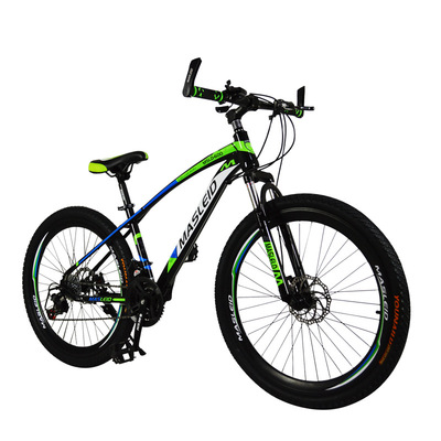 21速碟刹山地自行车/男女骑减震自行车定制加工24速MASLEID代发|ru