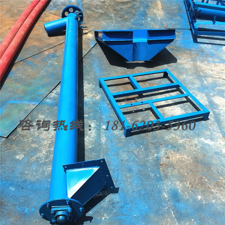 碎散沙子提升机 耐磨管式提升机 搅拌罐自动送料机