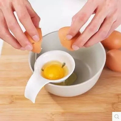 Kitchen egg white separator Egg Yolk Egg Egg Word Silicone Crusher Cuckling Person Beverages