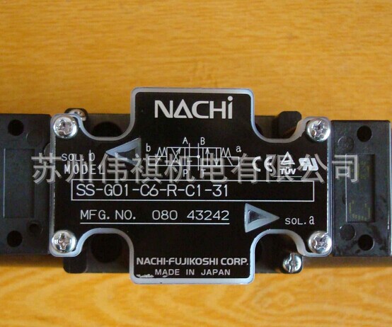 日本NACHI不二越电磁阀SS-G03-H3X-FR-D2-E21  SS-G03-C1-R-D2-31