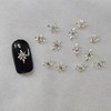 Japanese metal nail decoration from pearl with bow