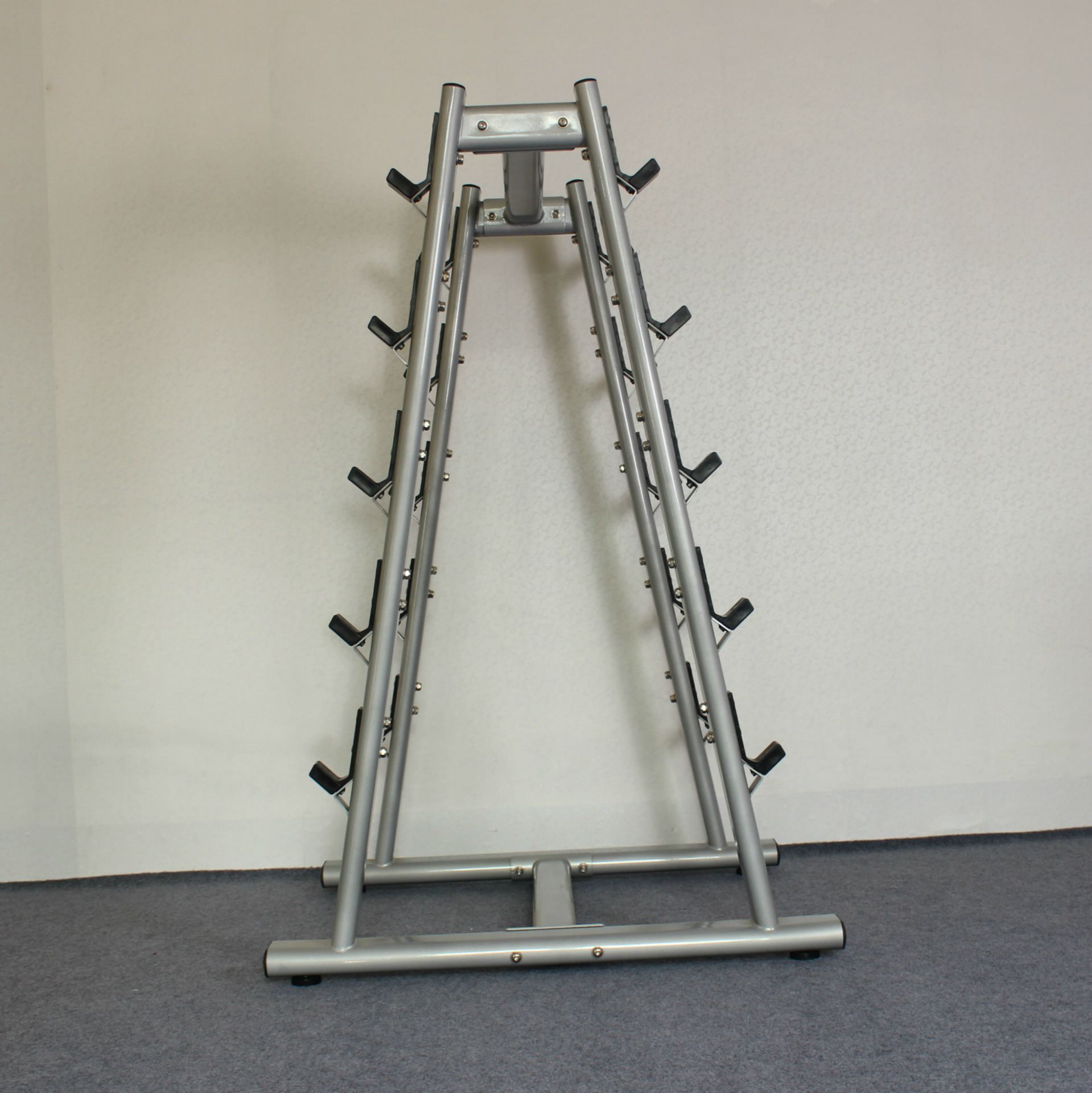 Xinjuli equipo deportivo equipo comercial Barbell Rod rack banco de peso barra curvada estante de exhibición de seguridad en cuclillas