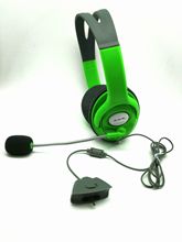 新款 厂家直销 XBOX360耳麦 XBOX360耳机 XBOX360双边大耳机 绿色