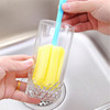 Sponge hygienic glass, bottle brush