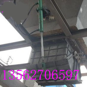 现场使用鄂式闸门