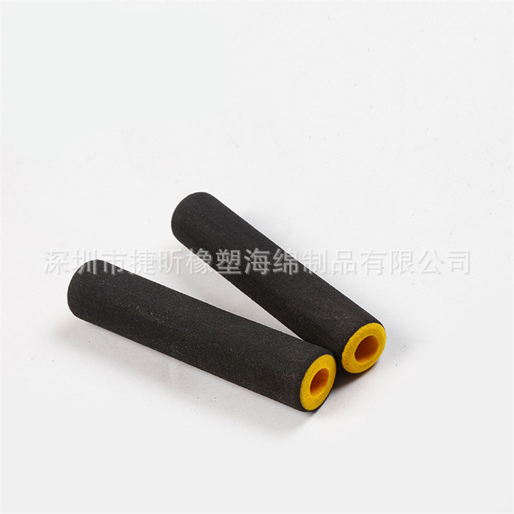深圳供应 棒球手柄橡塑手把套 NBR防脱落橡塑海绵护套 菜刀手柄套