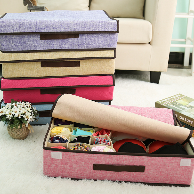 Fluid storage box multi-function fold storage box Finishing Box Pest control Moth proofing Underwear Socks Sorting box