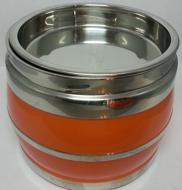 Factory direct sales of stainless steel inflatable insulated lunch boxes, portable insulated buckets, multi-functional household multi-layer lunch boxes detail image 4