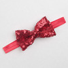 Children's high quality headband, nail sequins handmade with bow, accessory, new collection