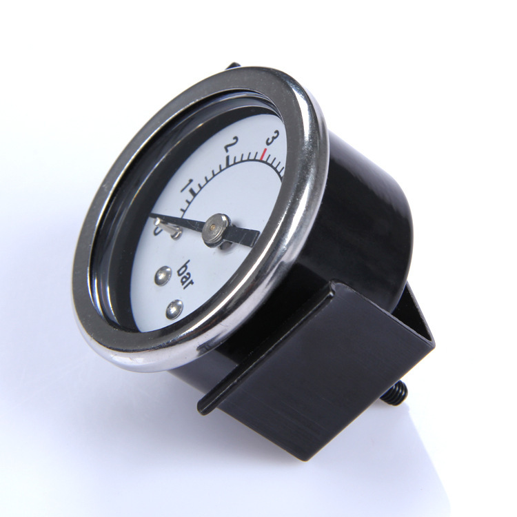 余姚名扬专业生产各种规格不锈钢耐震压力表 支架表 真空表水压表