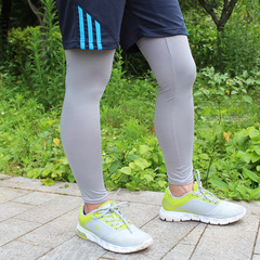 Basketball leggings ice silk cycling sun protection leg covers non-slip breathable men's and women's tight leggings outdoor sports running leggings