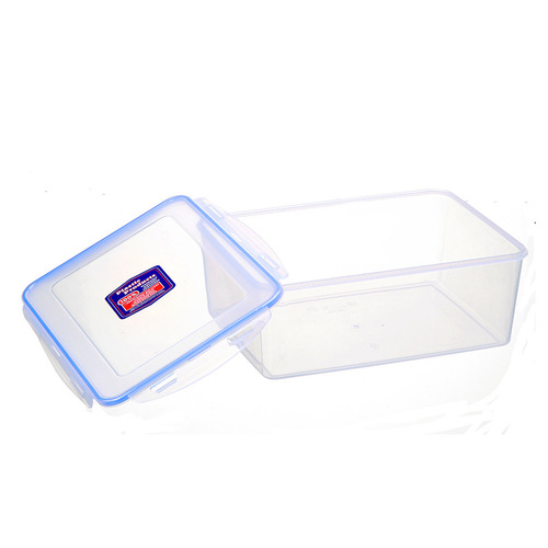 5 liter large capacity food grade transparent PP commercial crisper manufacturer refrigerator special microwave sealed storage box