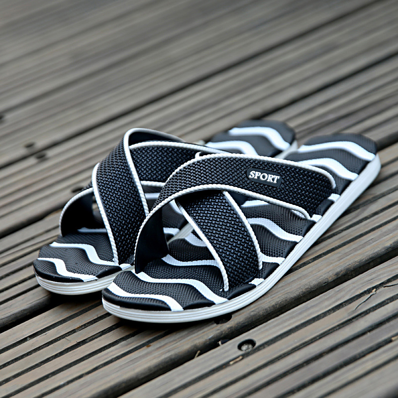 Spring and summer new pattern one word slipper man slipper EVA Home Furnishing indoor Shower Room slipper Large Travel? slipper 4647