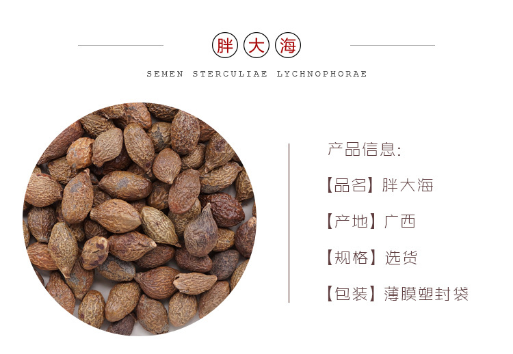 Pang Da Hai Long-Form Fat Sea Seed Loose Herbal Tea 500g for Soaking and Culinary Use overview