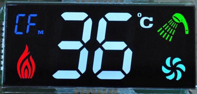 供应超高对比度VA黑膜液晶，BTN多色丝印液晶显示模块、LCD、LCM