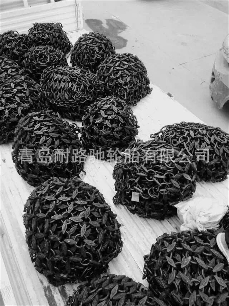 供应 18.00-25型装载机轮胎保护链 1800R25铲车轮胎防链