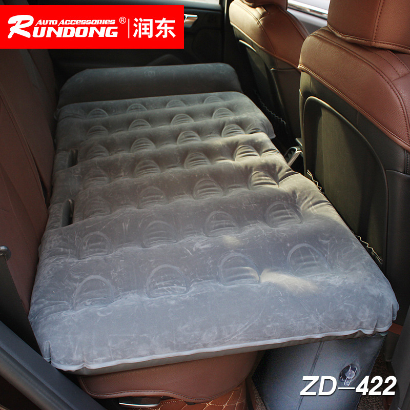 分體式車載充氣床墊 加厚旅行床汽車后排后座折疊充氣床 戶外氣墊