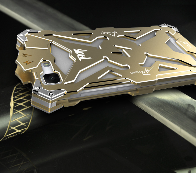 SIMON THOR Aviation Aluminum Alloy Shockproof Armor Metal Case Cover for vivo Y35