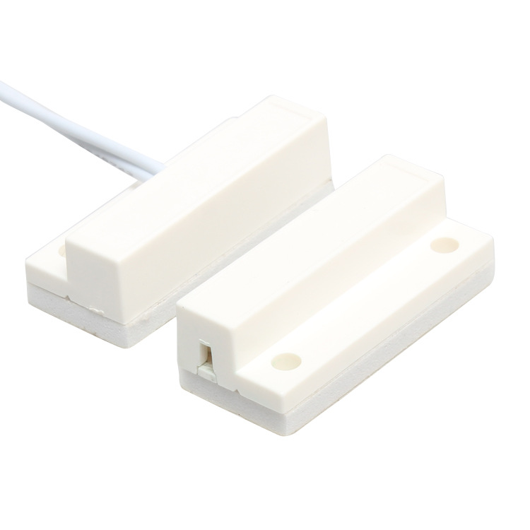 防盗贴装门磁外壳  木门磁窗磁 门窗报警器 窗磁 有线门磁感应器 