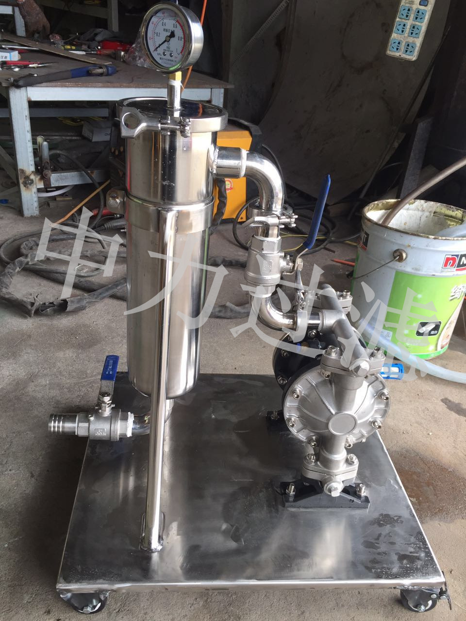 中力供应 过滤黏度高液体 糖浆过滤器 蜂蜜过滤机