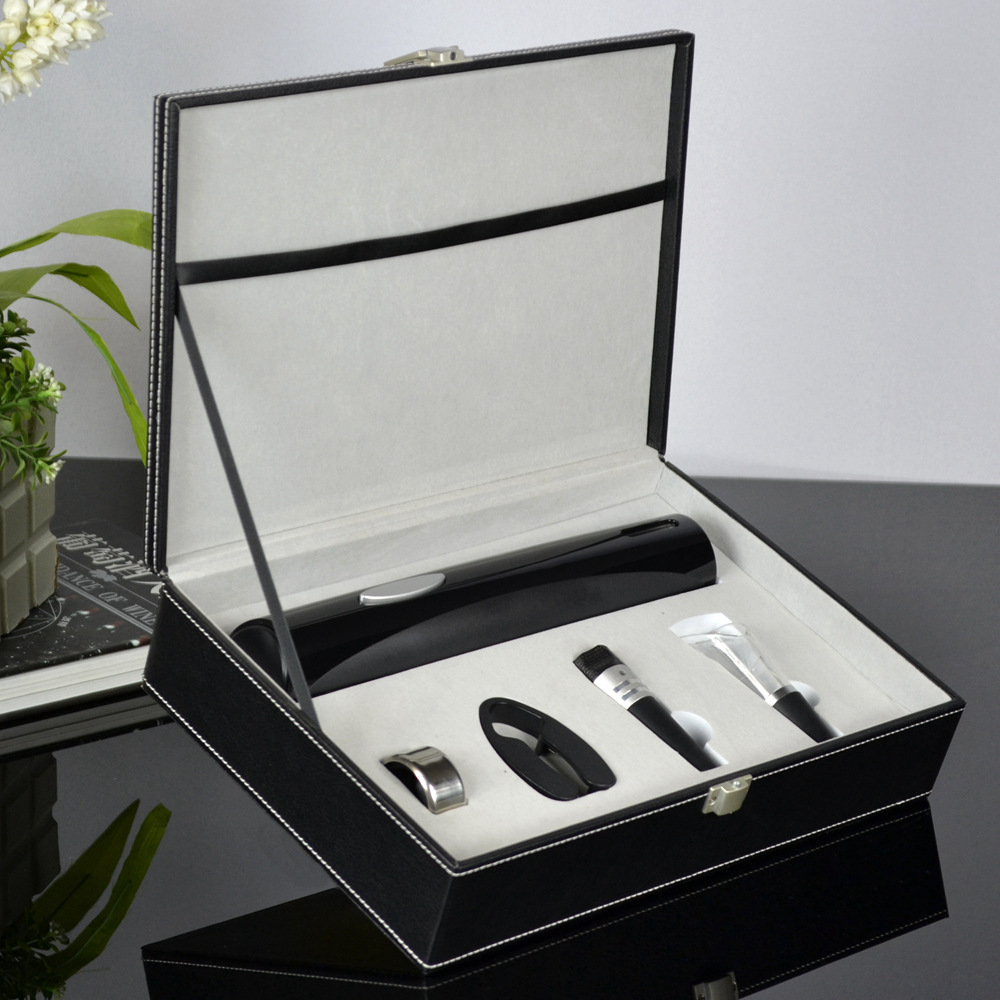 电动开瓶器BY226黑色皮盒装-9_副本