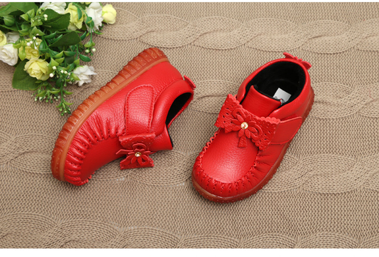 Chaussures enfants en autre ronde suture de voiture pour printemps - semelle tendon - Ref 1006177 Image 24