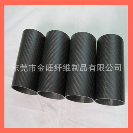 3k斜纹碳纤维管 表面亮光/哑光碳管 12*9mm3k碳纤维管定制