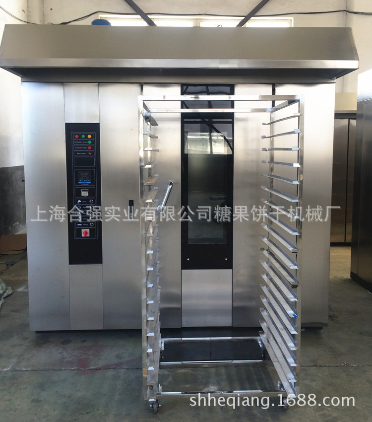 上海合强供应燃气型、燃油型、电力、燃煤型热风旋转炉、热风烤炉