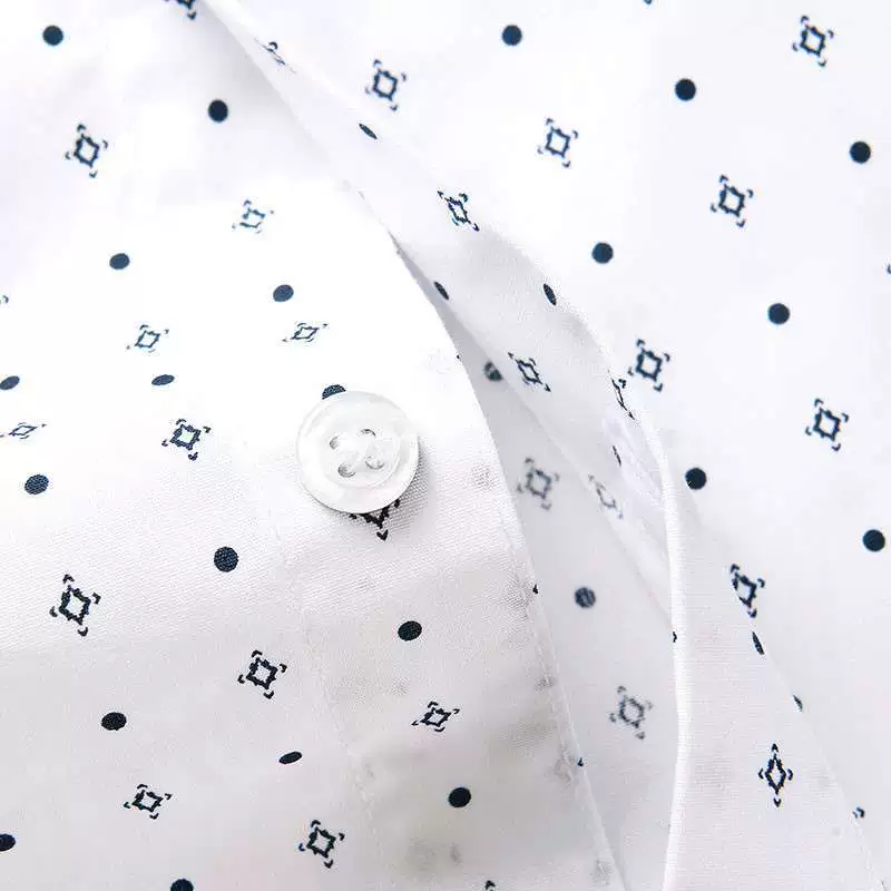 Новые летние товары мужская рубашка облегающий крой с принтом короткий рукав HNECD2A113A