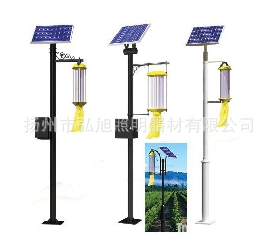 扬州弘旭定制太阳能LED庭院灯 小区节能防水庭院灯