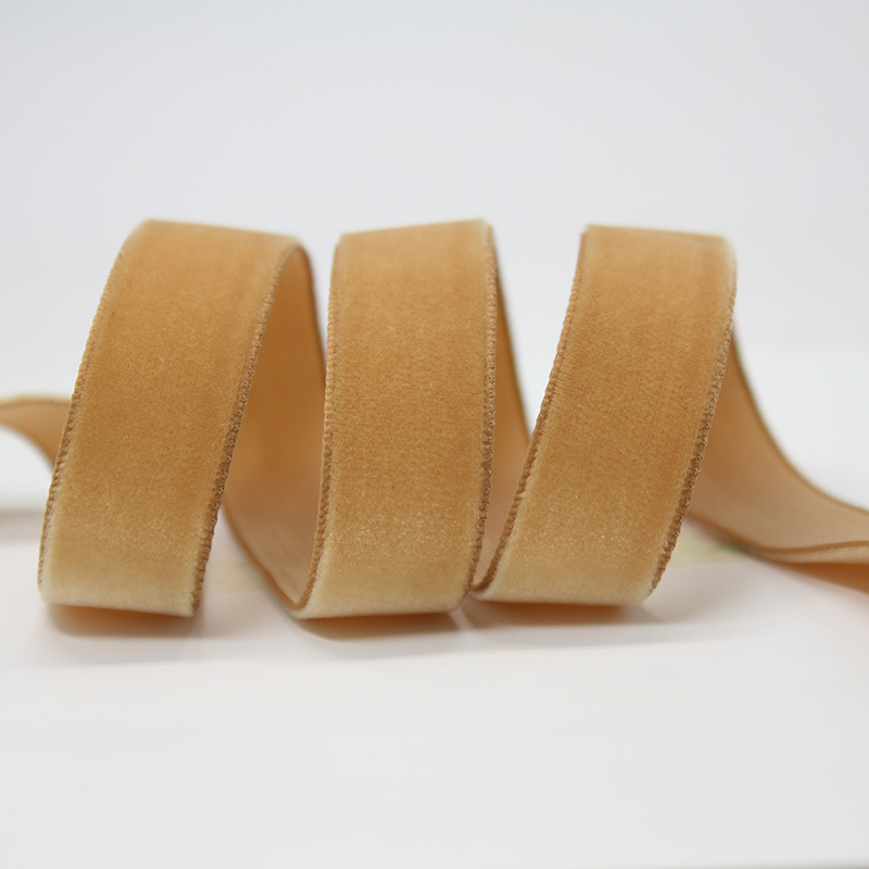 Yao Ming poliéster flocado cinta 3 puntos 1cm DIY accesorios para el cabello horquilla traje regalo embalaje cinta 323-850 image 21