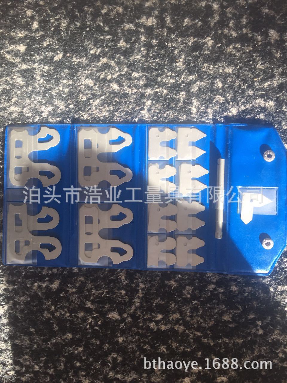 英制半径规1/64-1/2带手柄R规1/64-17/64半径样板组件9/32-1/2