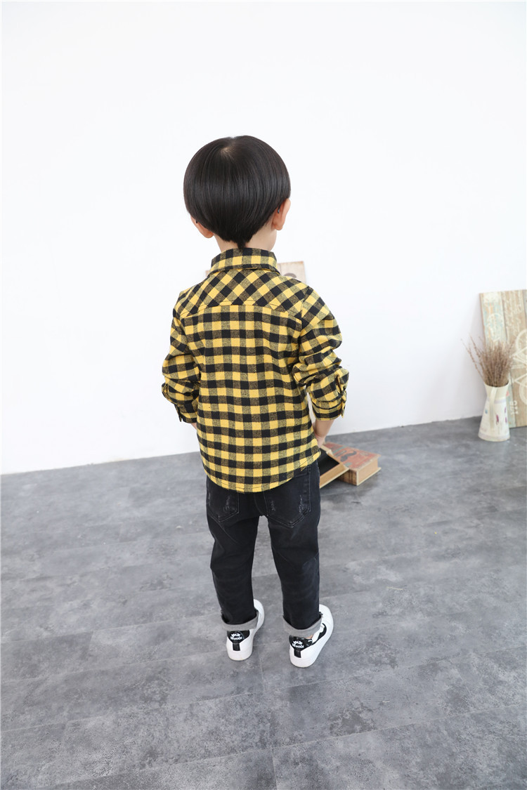 Chemise garcon à manche longue - Ref 2077353 Image 27