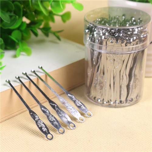 Stainless steel ear pick long handle ear pick safe ear pick Yiwu supply wholesale