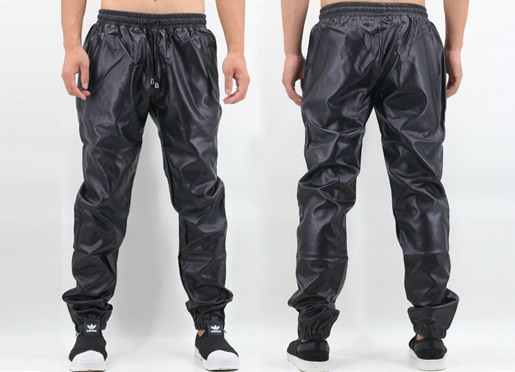 Pantalon cuir homme droit pour jeunesse - Ref 1485276 Image 16