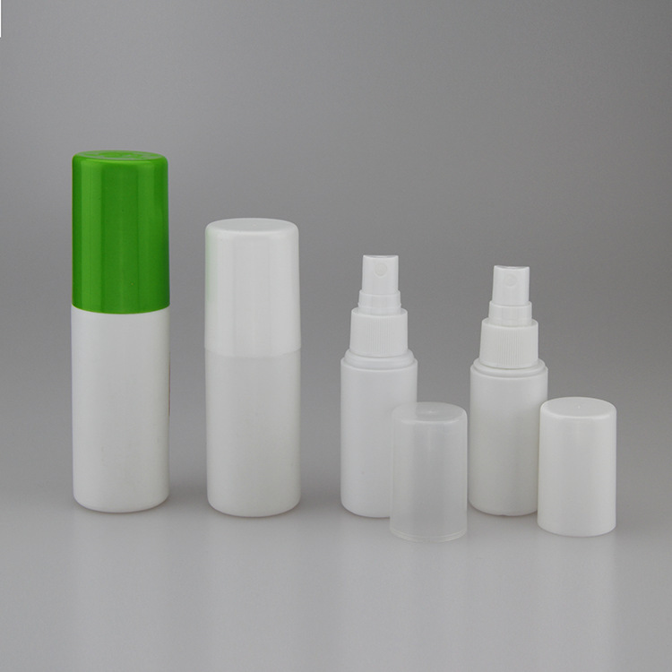 30ml喷雾瓶大罩直筒 pe清洁水剂喷瓶 止痒洗液喷雾塑料瓶