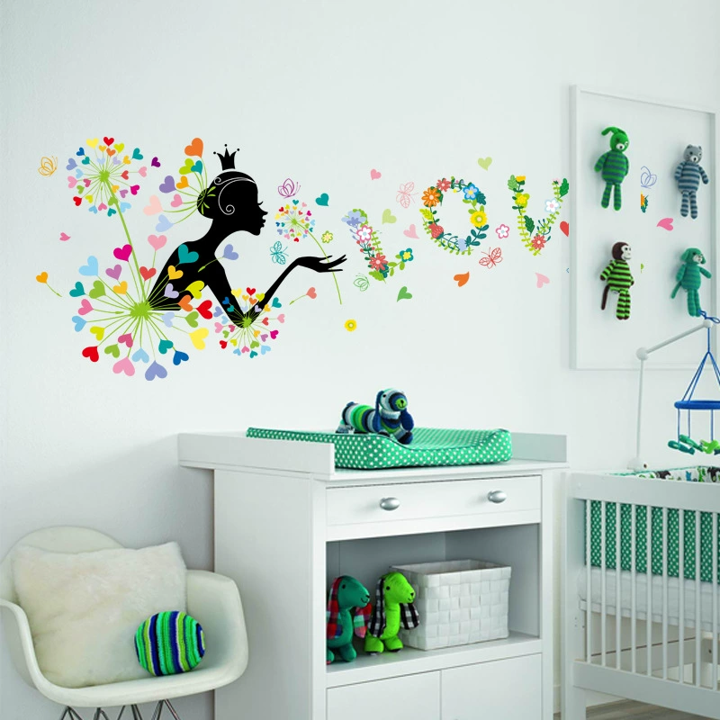 Cartoon removable hairpins on wall, wholesale