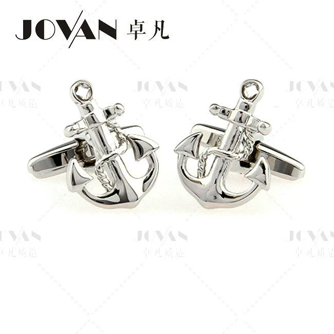 Винтажные якорные манжеты-карабля водолазные запонки JOVAN