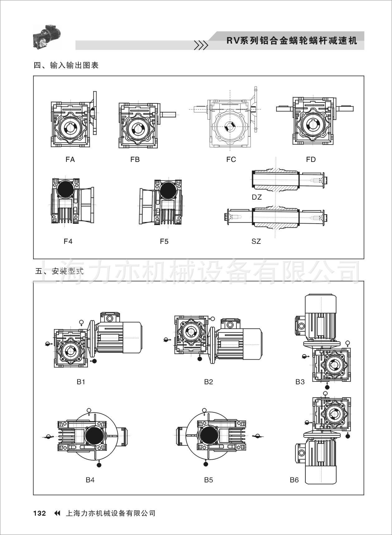 LiYi品牌推荐NMRV75-10-3KW 蜗轮减速机配电机,RV75减速机 升降机