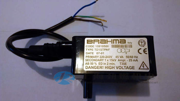 TD1STPAF 布拉玛BRAHMA 点火变压器 意大利原装进口 高压包 单极