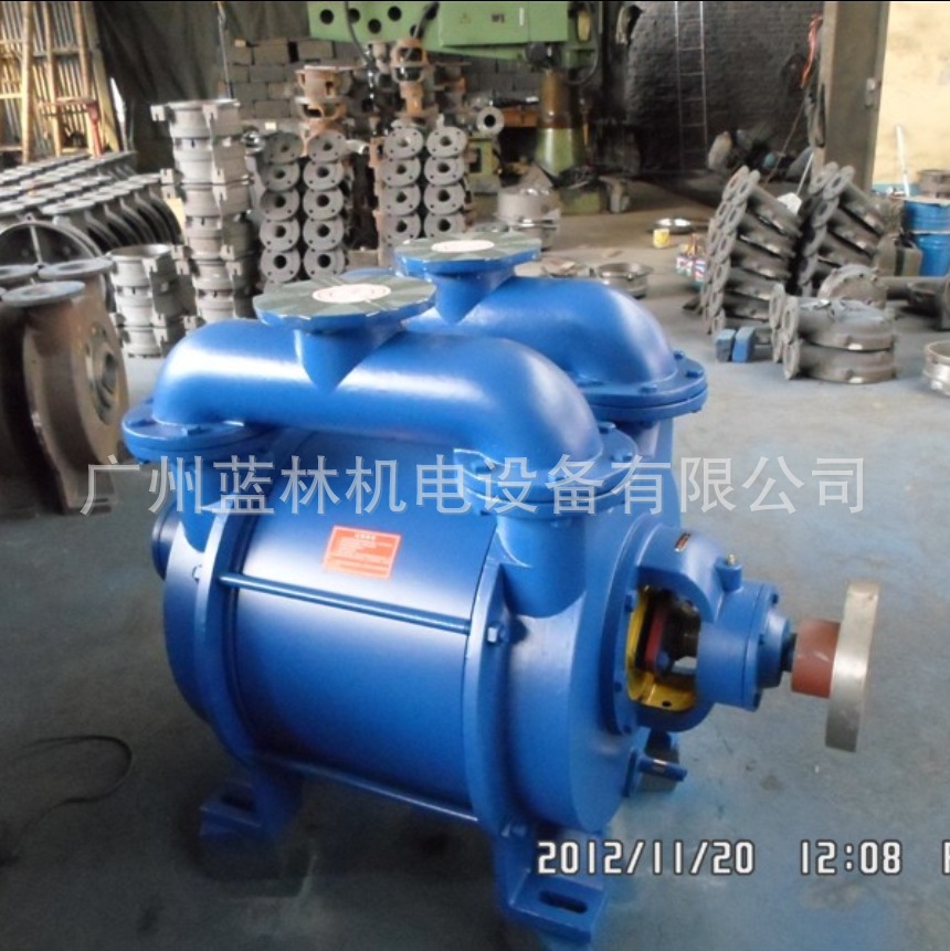 维修水环式真空泵 SK-12旋片负压真空泵 山东淄博忠强真空泵厂