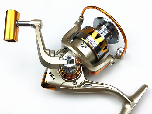 Punk fishing reel spinning wheel JE1000-7000 metal head fishing reel fishing reel fishing reel fishing reel sea pole fishing reel