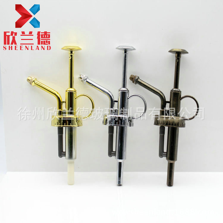 【复古风格】　浇花瓶、玻璃喷雾器、浇花喷头、电镀喷头