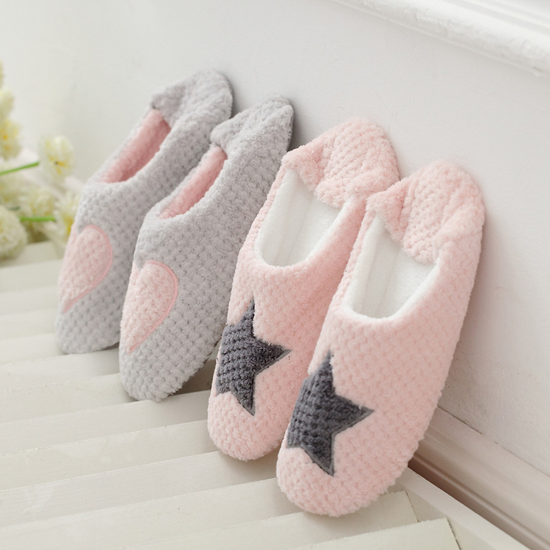 Autumn and Winter girlfriends super soft love indoor home cotton slippers exported to Japan Foreign Trade home slippers autumn and winter mute