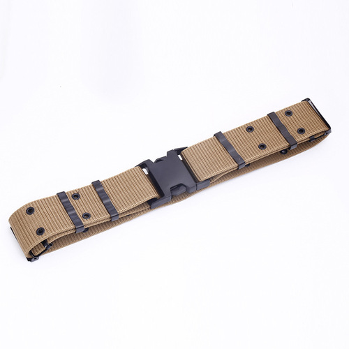Tactical belt American S outer belt outdoor military training mountaineering military fan BDU security braided outer belt