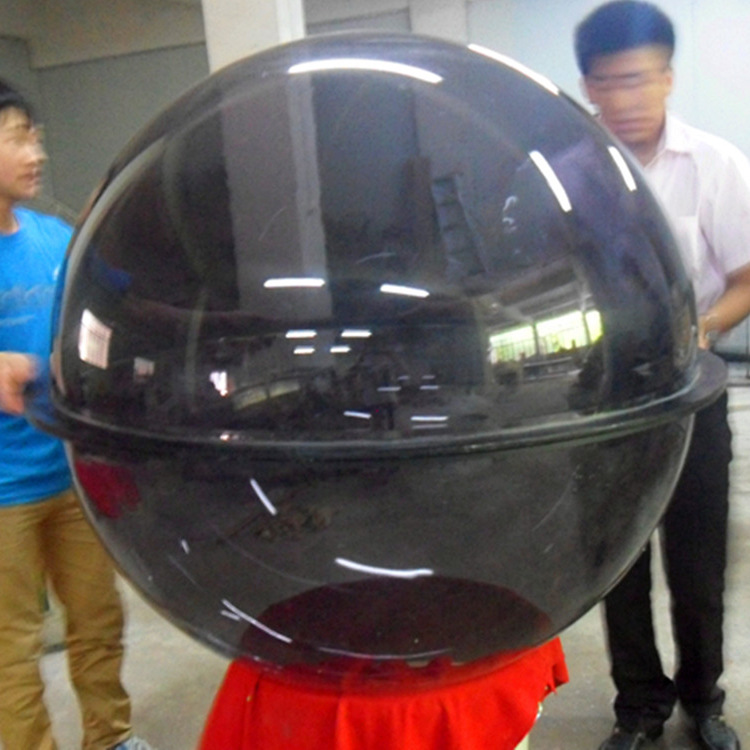 工厂制作不同颜色亚克力圆球1米直径拼接有机玻璃球半透明